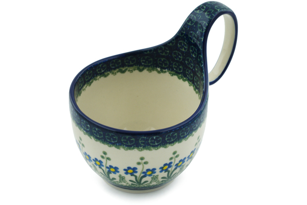 Bowl with Loop-Handle 6"