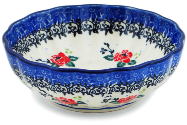 Scalloped Fluted Bowl 5"