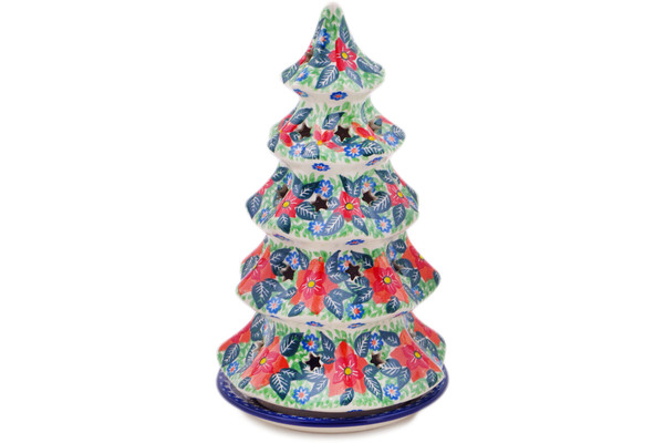Christmas Tree Candle Holder 10"