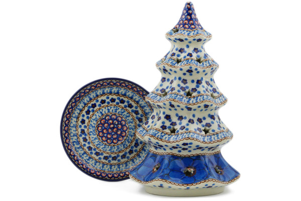 Christmas Tree Candle Holder 10"