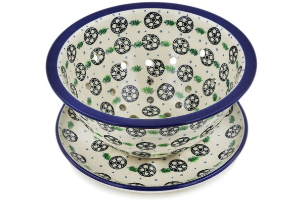 Colander with Plate 8"