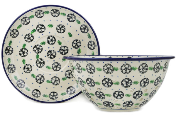 Colander with Plate 8"