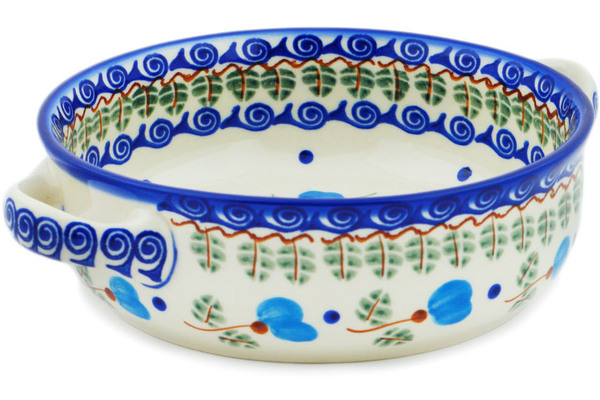 Round Baker with Handles 8"