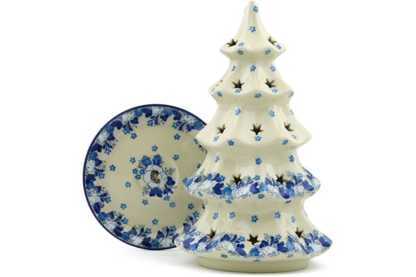 Christmas Tree Candle Holder 10"