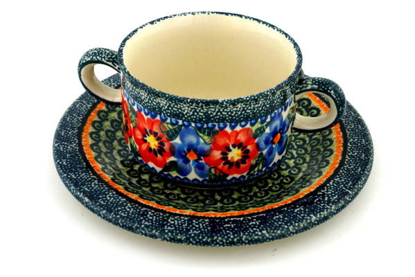 Bouillon Cup with Saucer 13 oz