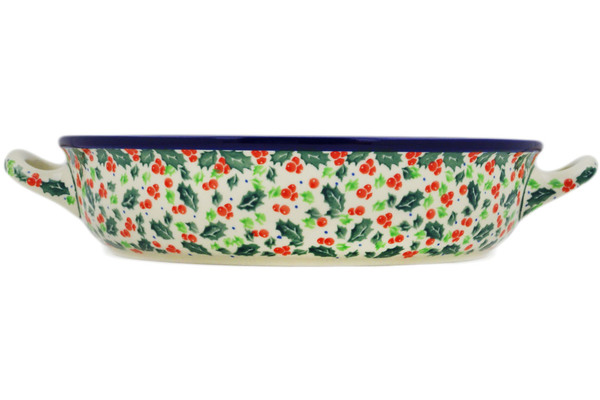 Round Baker with Handles 10-inch