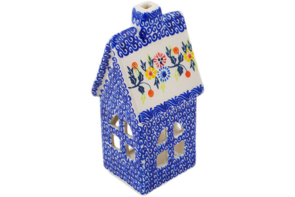 House Shaped Candle Holder 6"