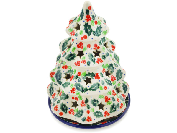 Christmas Tree Candle Holder 7"