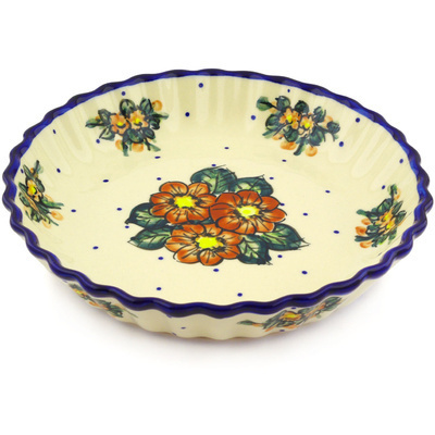 Fluted Pie Dish 10"