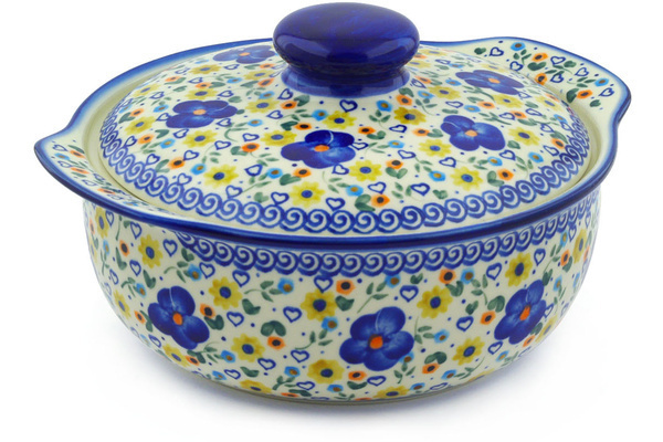 Baker with Cover with Handles 10"