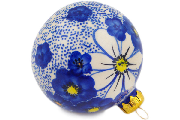 Christmas Ball Ornament 4"