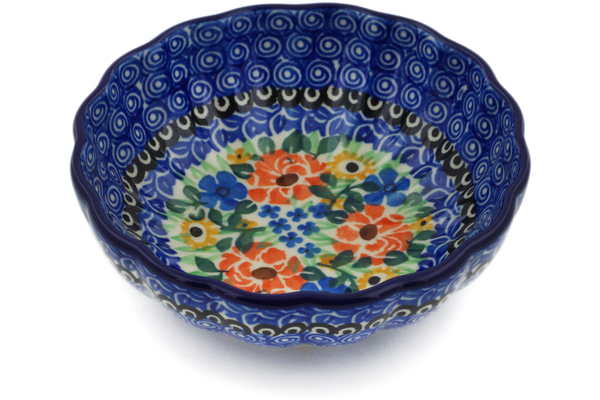 Scalloped Fluted Bowl 5"