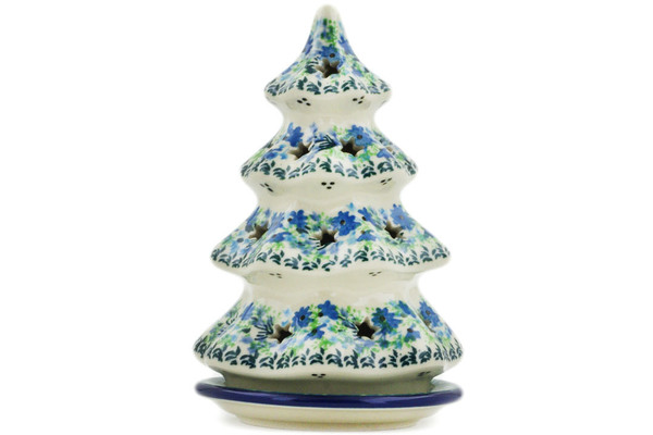 Christmas Tree Candle Holder 6"