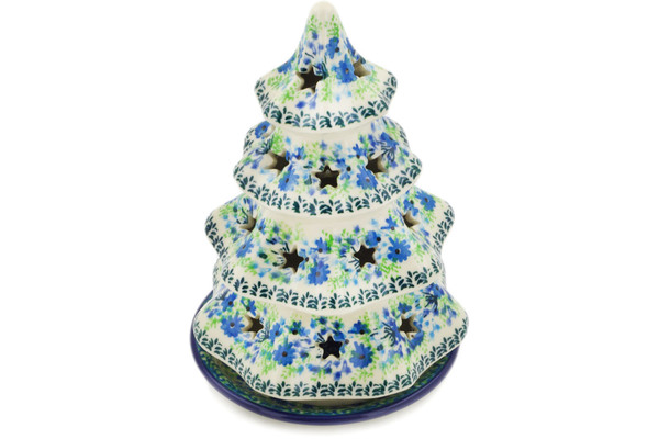 Christmas Tree Candle Holder 7"