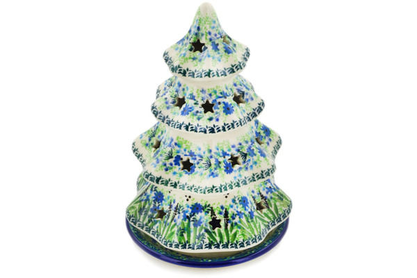 Christmas Tree Candle Holder 8"