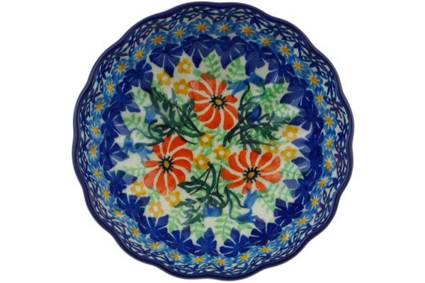 Scalloped Fluted Bowl 5"