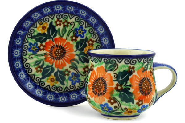 Espresso Cup with Saucer 3 oz