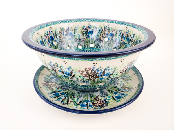 Colander with Plate 8"