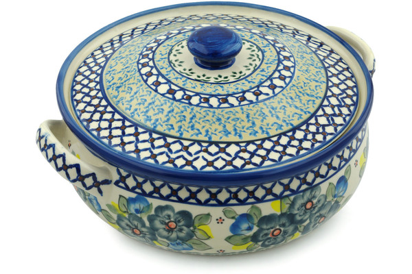 Baker with Cover with Handles 13"