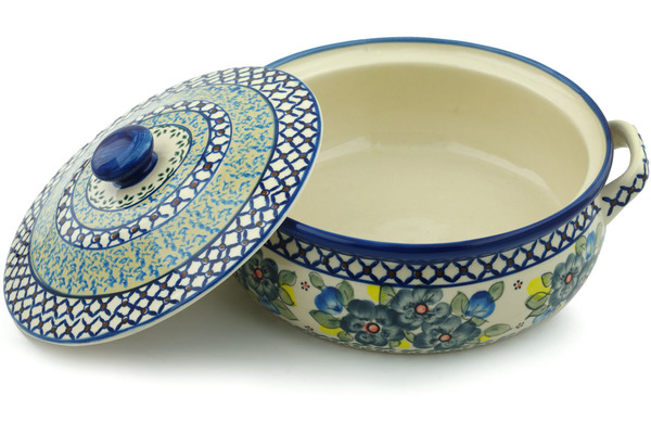 Baker with Cover with Handles 13"