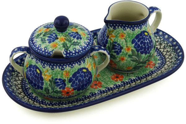 Sugar and Creamer Set 10"