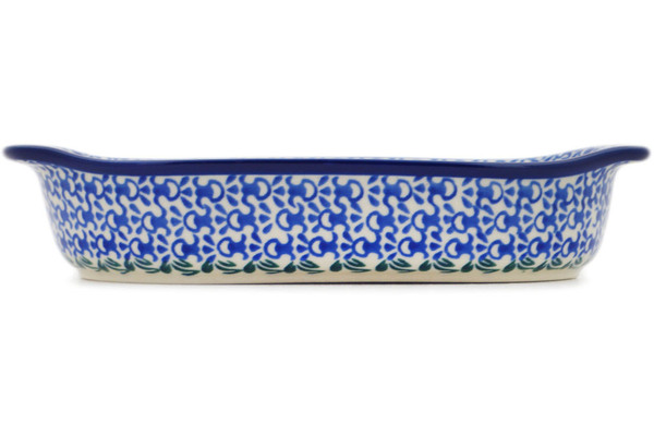 Oval Baker with Handles 8"