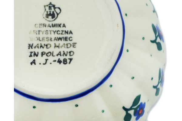 Scalloped Fluted Bowl 5"