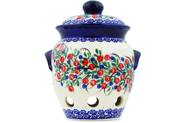 Garlic and Onion Jar 7"