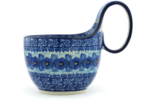 Bowl with Loop-Handle 6"