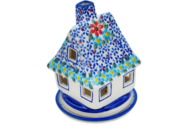 House Shaped Candle Holder 5"