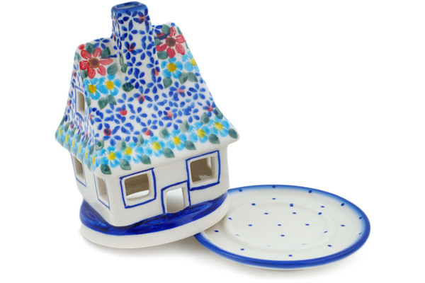House Shaped Candle Holder 5"