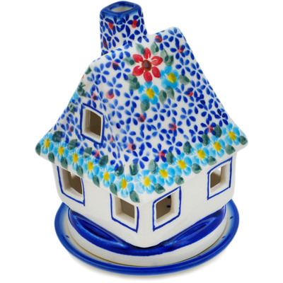 House Shaped Candle Holder 5"