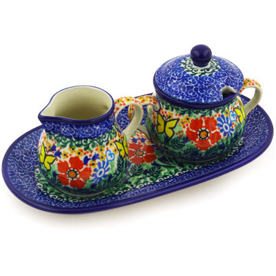 Sugar and Creamer Set 10"