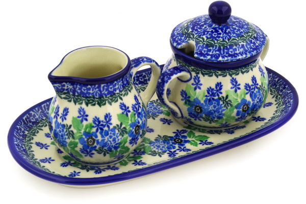 Sugar and Creamer Set 10"