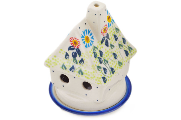 House Shaped Candle Holder 5"