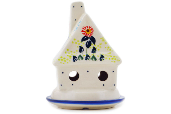 House Shaped Candle Holder 5"