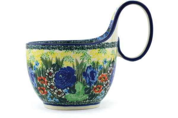 Bowl with Loop-Handle 6"