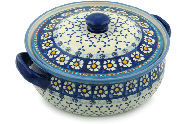 Baker with Cover with Handles 13"