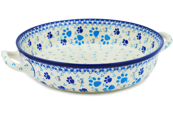 Round Baker with Handles 10-inch