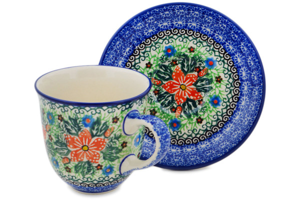 Cup with Saucer 10 oz