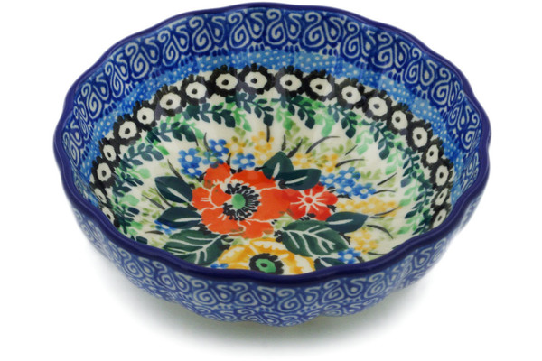 Scalloped Fluted Bowl 5"