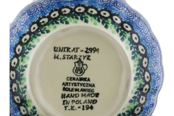 Scalloped Fluted Bowl 5"