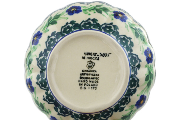 Scalloped Fluted Bowl 5"