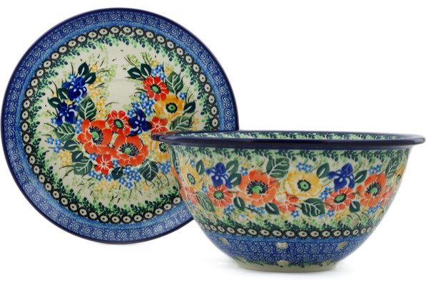 Colander with Plate 8"