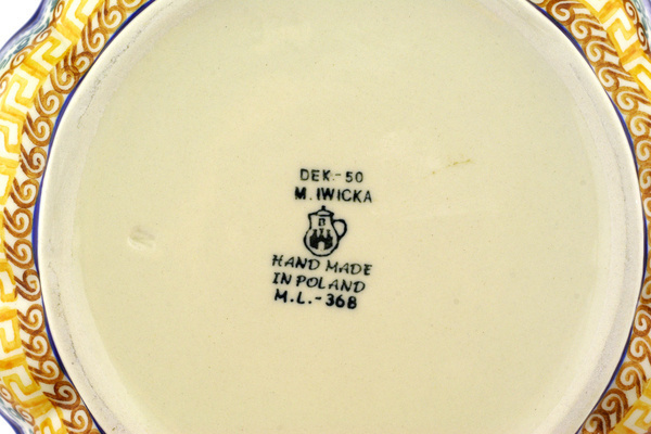 Scalloped Fluted Bowl 8"