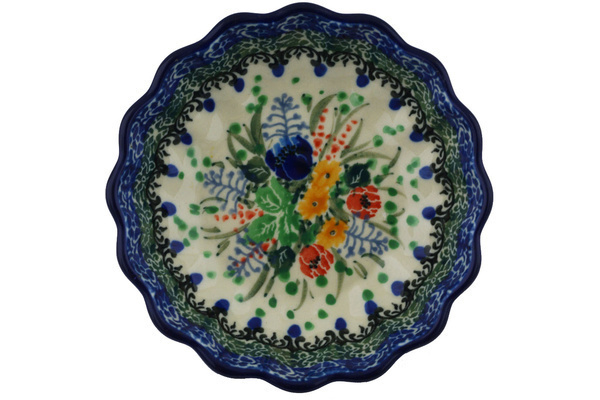 Scalloped Fluted Bowl 5"