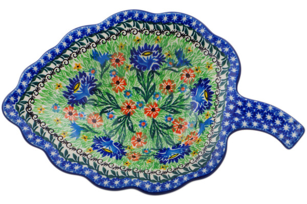 Leaf Shaped Bowl 10"