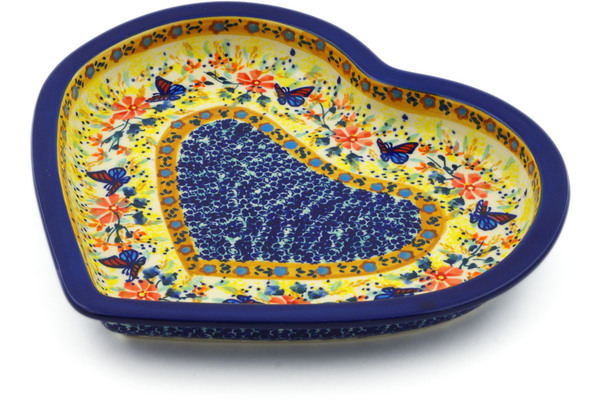 Heart Shaped Platter 9"