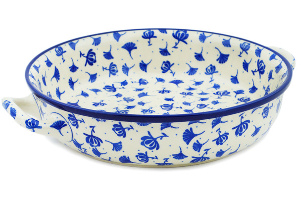 Round Baker with Handles 10-inch