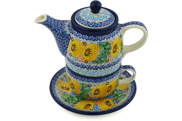 Tea Set for One 17 oz